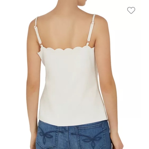 Ted Baker Siina Scalloped Camisole Top size 2 - Picture 2 of 8